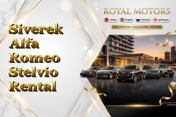 Siverek Alfa Romeo Stelvio Rental