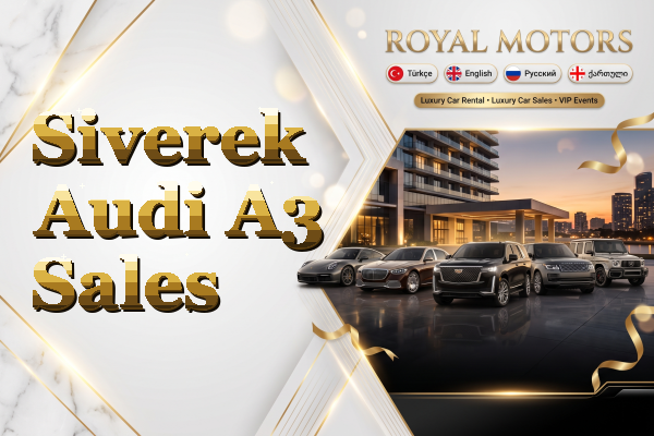 Siverek Audi A3 Sales