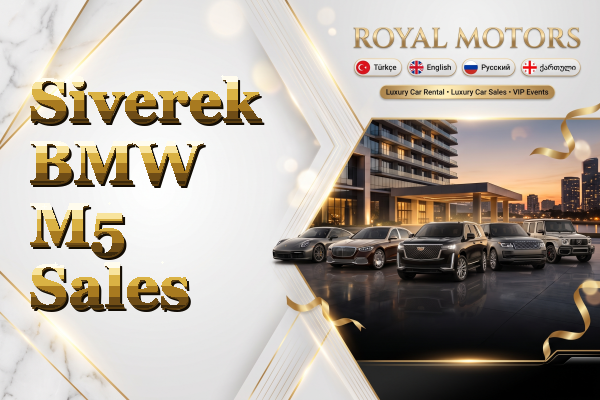 Siverek BMW M5 Sales
