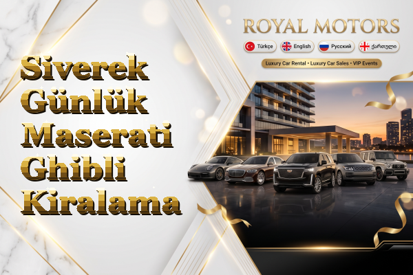 Siverek Günlük Maserati Ghibli Kiralama