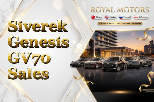 Siverek Genesis GV70 Sales