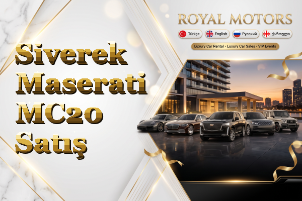 Siverek Maserati MC20 Satış