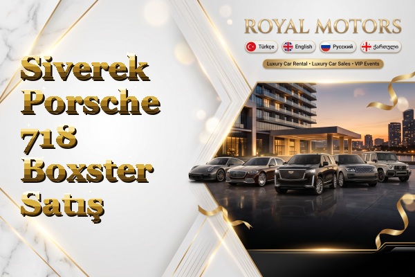 Siverek Porsche 718 Boxster Satış