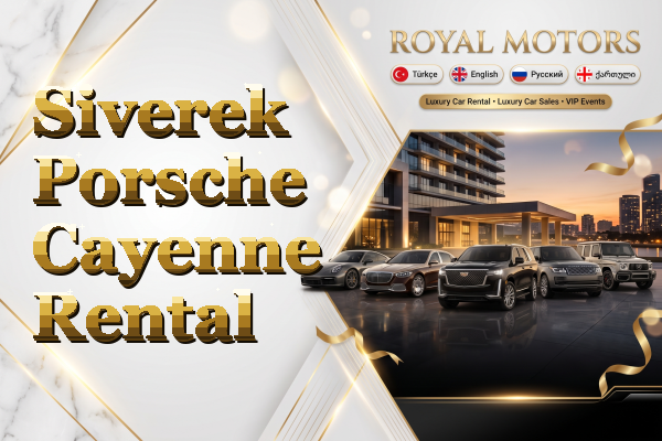 Siverek Porsche Cayenne Rental