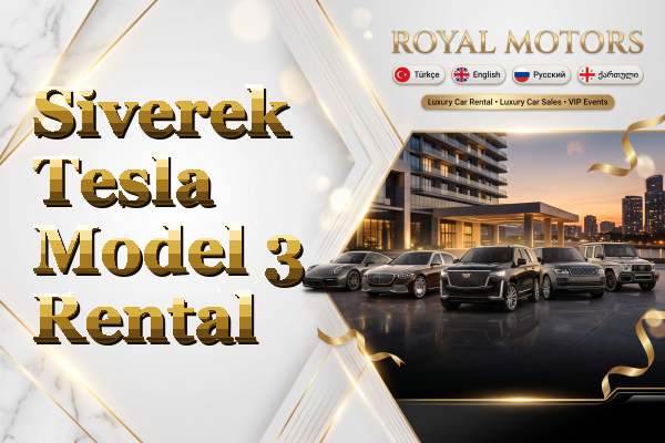 Siverek Tesla Model 3 Rental