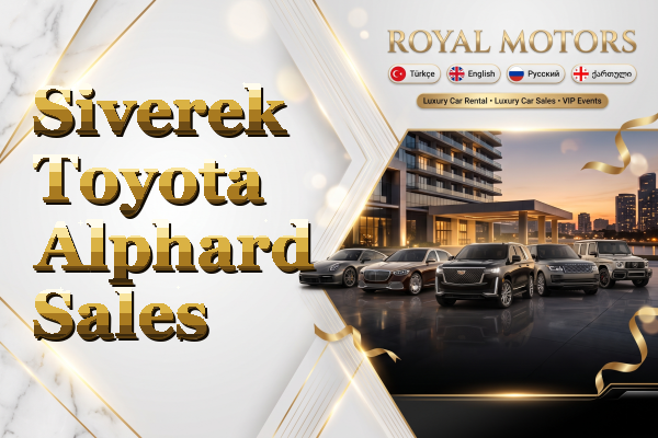 Siverek Toyota Alphard Sales