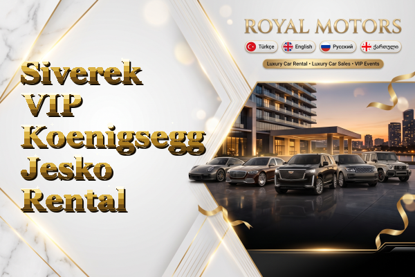 Siverek VIP Koenigsegg Jesko Rental