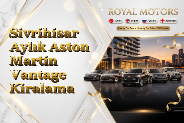 Sivrihisar Aylık Aston Martin Vantage Kiralama