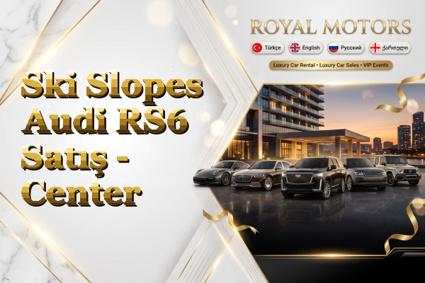 Ski Slopes Audi RS6 Satış - Center