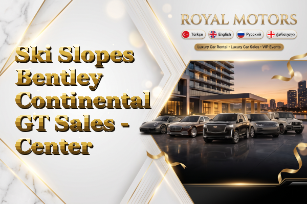 Ski Slopes Bentley Continental GT Sales - Center