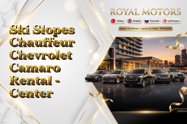 Ski Slopes Chauffeur Chevrolet Camaro Rental - Center