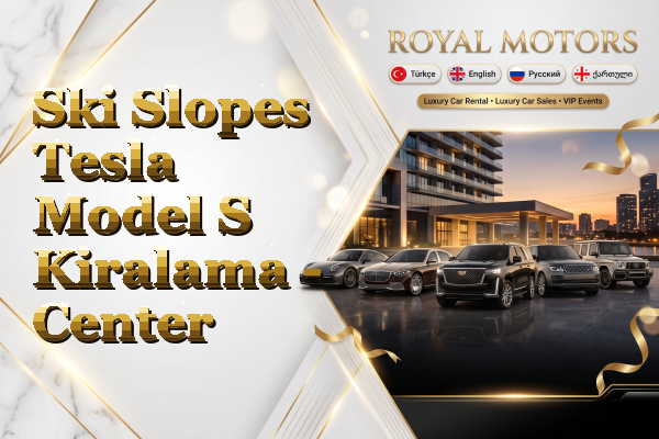 Ski Slopes Tesla Model S Kiralama - Center