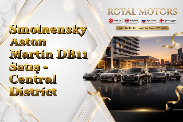 Smolnensky Aston Martin DB11 Satış - Central District