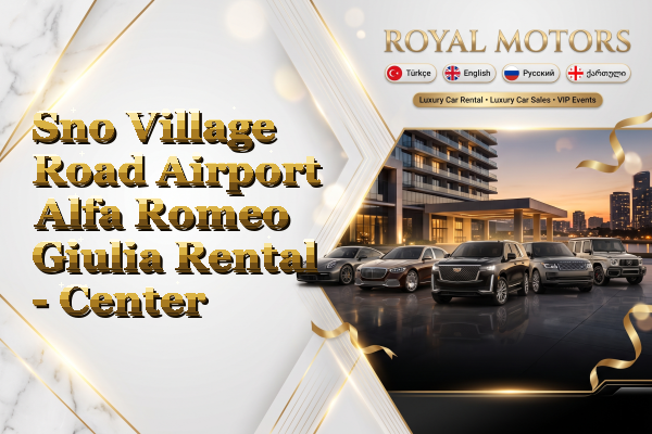 Sno Village Road Airport Alfa Romeo Giulia Rental - Center