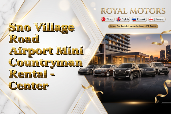 Sno Village Road Airport Mini Countryman Rental - Center