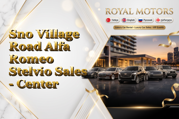 Sno Village Road Alfa Romeo Stelvio Sales - Center