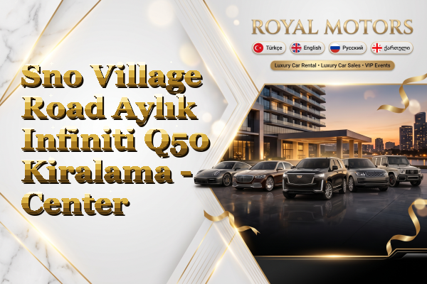 Sno Village Road Aylık Infiniti Q50 Kiralama - Center