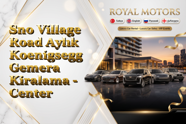 Sno Village Road Aylık Koenigsegg Gemera Kiralama - Center