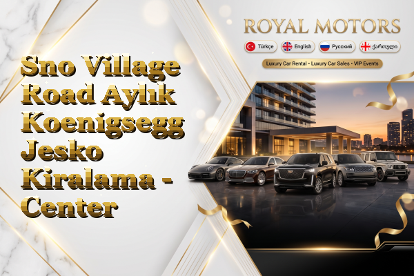 Sno Village Road Aylık Koenigsegg Jesko Kiralama - Center