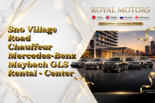 Sno Village Road Chauffeur Mercedes-Benz Maybach GLS Rental - Center