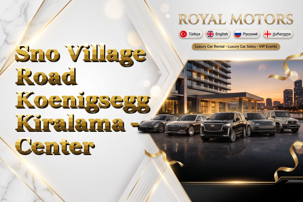 Sno Village Road Koenigsegg Kiralama - Center