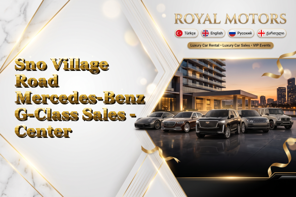 Sno Village Road Mercedes-Benz G-Class Sales - Center