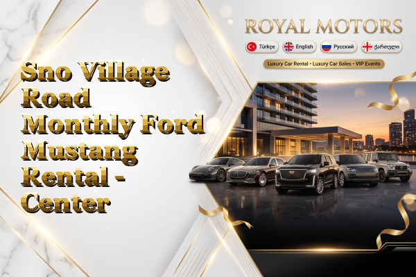 Sno Village Road Monthly Ford Mustang Rental - Center
