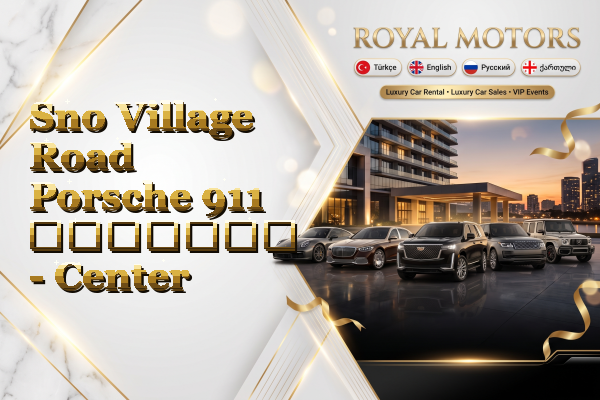 Sno Village Road Porsche 911 გაყიდვა - Center