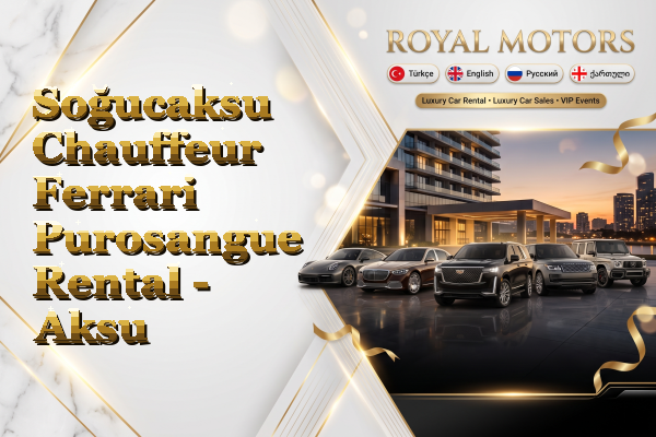 Soğucaksu Chauffeur Ferrari Purosangue Rental - Aksu