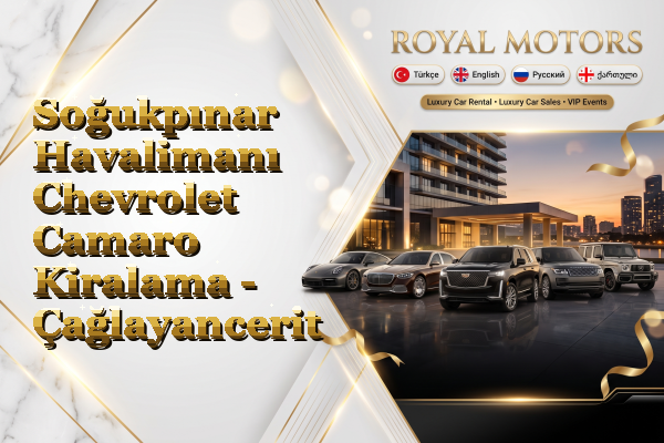 Soğukpınar Havalimanı Chevrolet Camaro Kiralama - Çağlayancerit