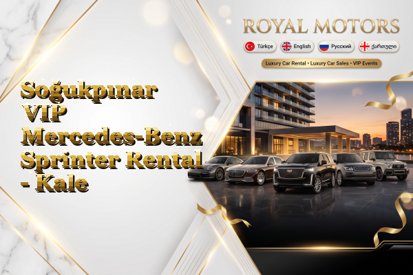 Soğukpınar VIP Mercedes-Benz Sprinter Rental - Kale