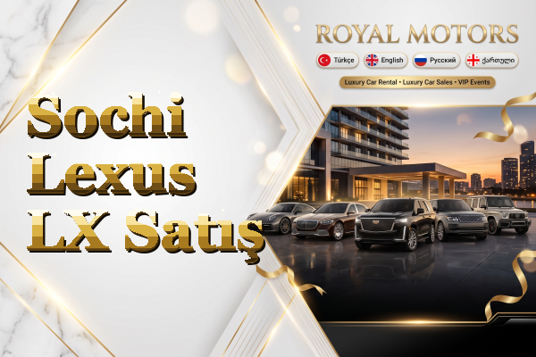 Sochi Lexus LX Satış