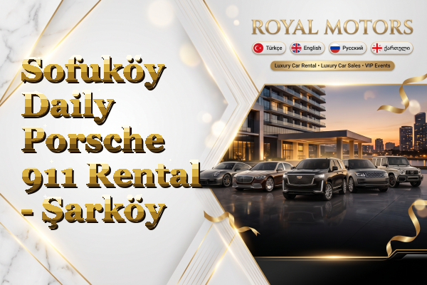 Sofuköy Daily Porsche 911 Rental - Şarköy