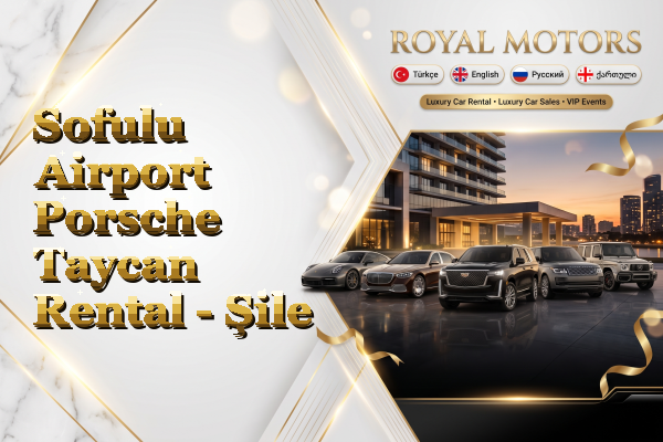 Sofulu Airport Porsche Taycan Rental - Şile