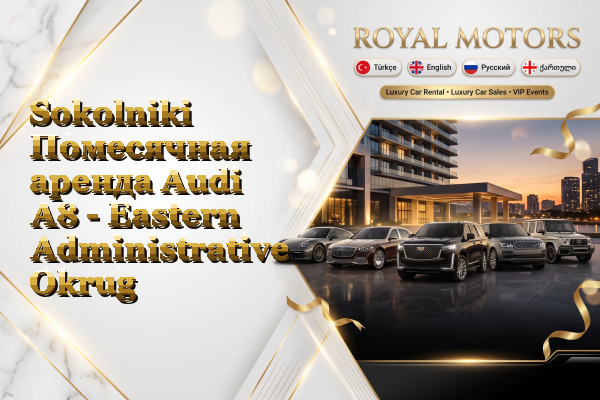 Sokolniki Помесячная аренда Audi A8 - Eastern Administrative Okrug