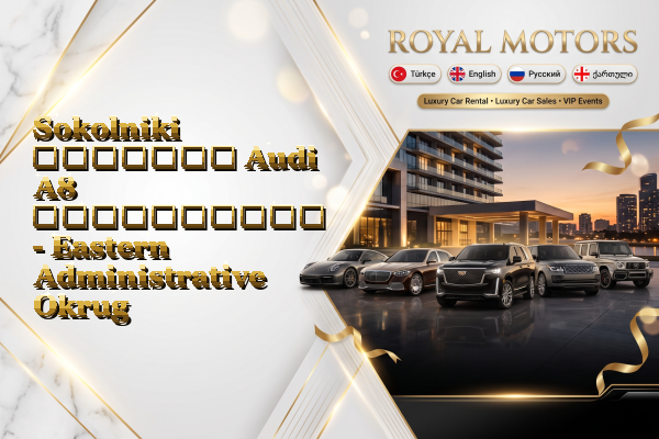 Sokolniki მძღოლით Audi A8 გაქირავება - Eastern Administrative Okrug