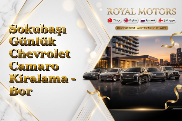 Sokubaşı Günlük Chevrolet Camaro Kiralama - Bor