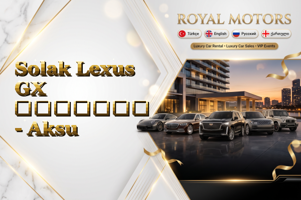 Solak Lexus GX გაყიდვა - Aksu
