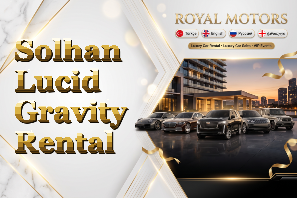Solhan Lucid Gravity Rental