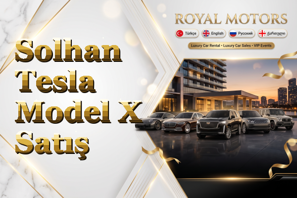 Solhan Tesla Model X Satış