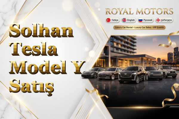 Solhan Tesla Model Y Satış