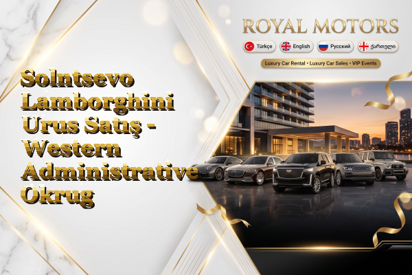 Solntsevo Lamborghini Urus Satış - Western Administrative Okrug