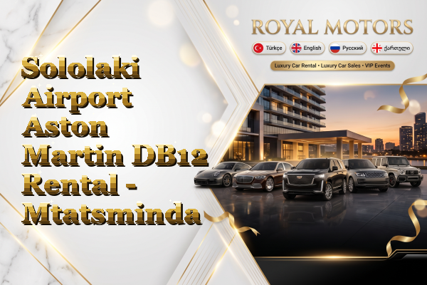 Sololaki Airport Aston Martin DB12 Rental - Mtatsminda