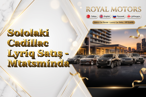 Sololaki Cadillac Lyriq Satış - Mtatsminda