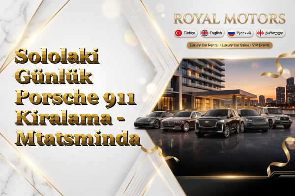 Sololaki Günlük Porsche 911 Kiralama - Mtatsminda