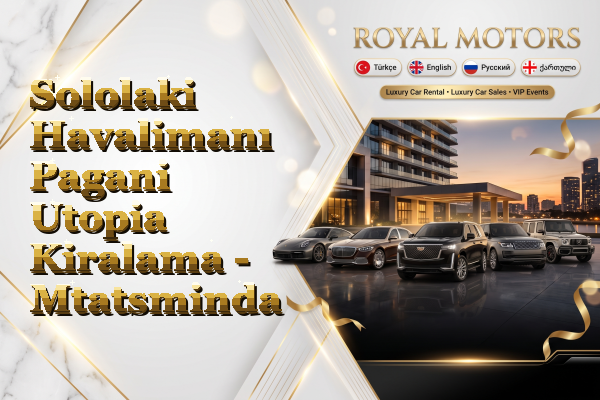 Sololaki Havalimanı Pagani Utopia Kiralama - Mtatsminda
