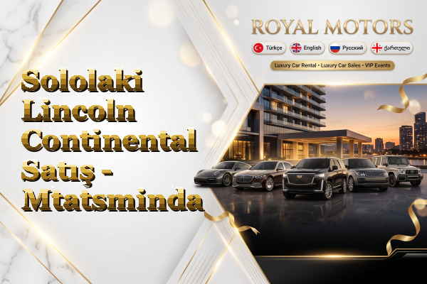 Sololaki Lincoln Continental Satış - Mtatsminda