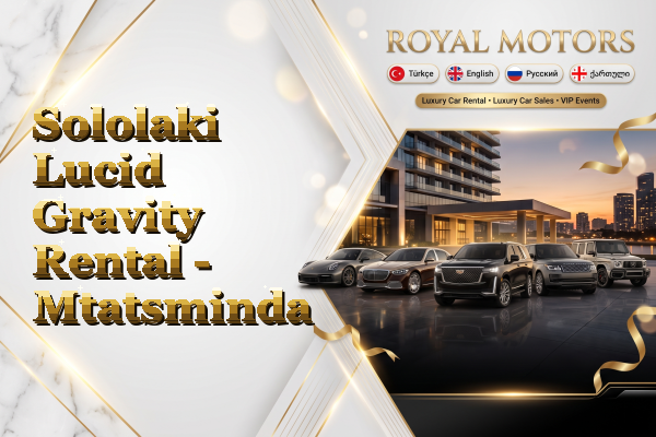 Sololaki Lucid Gravity Rental - Mtatsminda