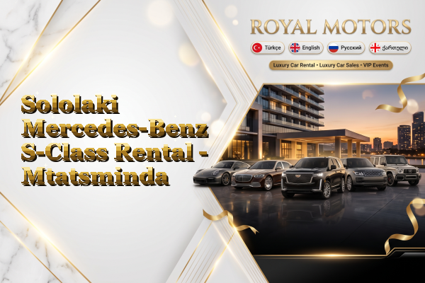 Sololaki Mercedes-Benz S-Class Rental - Mtatsminda