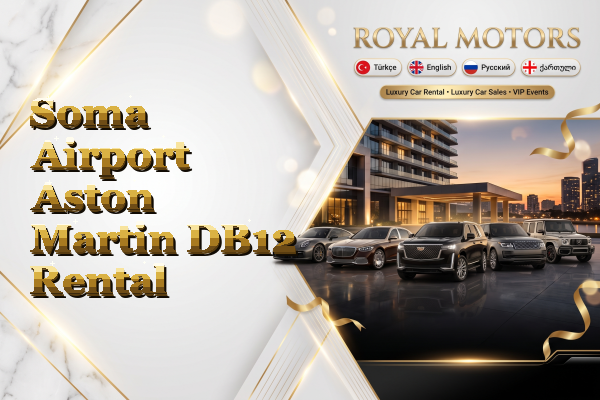 Soma Airport Aston Martin DB12 Rental
